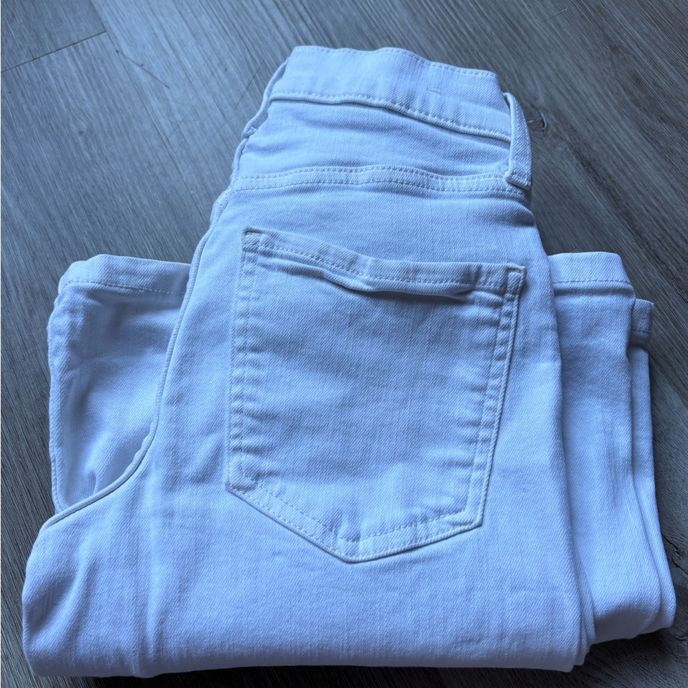 Banana Republic Women's White Skinny Jeans